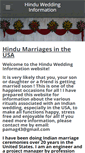 Mobile Screenshot of hinduwedding.info